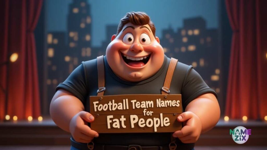 Football Team Names for Fat People