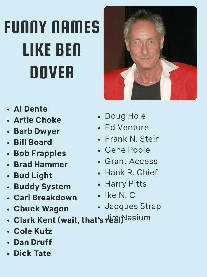 Funny Name Like Ben Dover (1)