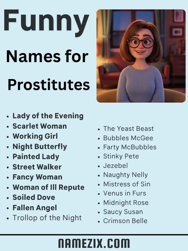 Funny Names for Prostitutes