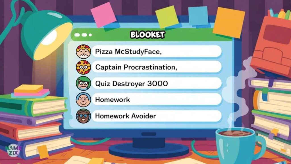 Funny Blookets Names