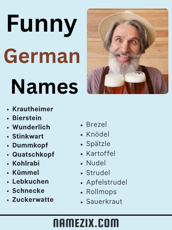 Funny German Names