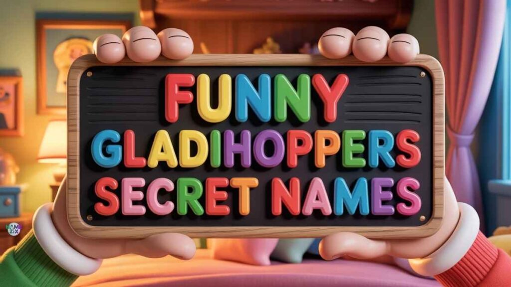 Funny Gladihoppers Secret Names (Cool & Unique)