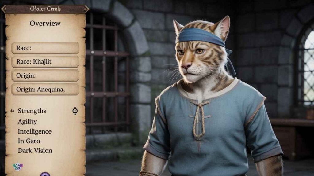 Khajiit Names