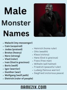 401+ Monster Names with Meanings for Storytellers